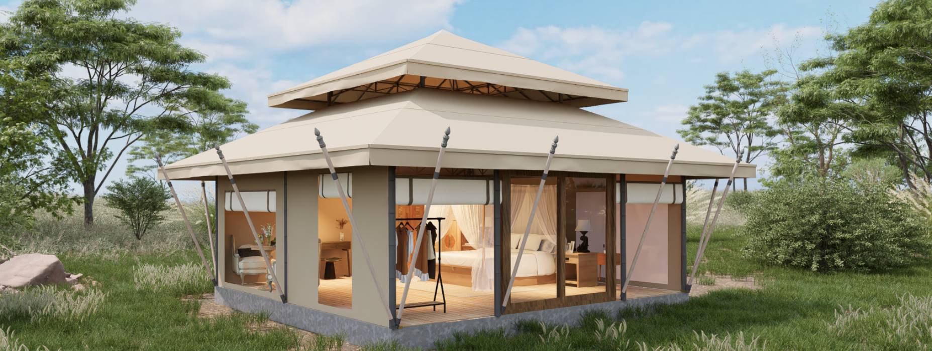 团风县户外野奢帐篷